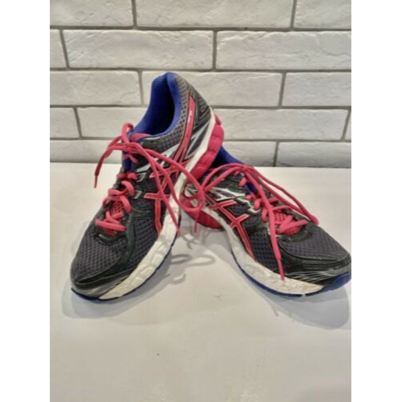 Asics Womens Gel-Flux 2 Running Shoes Multicolor T568N Lace Up Low Top Mesh 10M - Picture 1 of 12